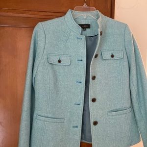 Talbots jacket.  Size 6. Turquoise color.
